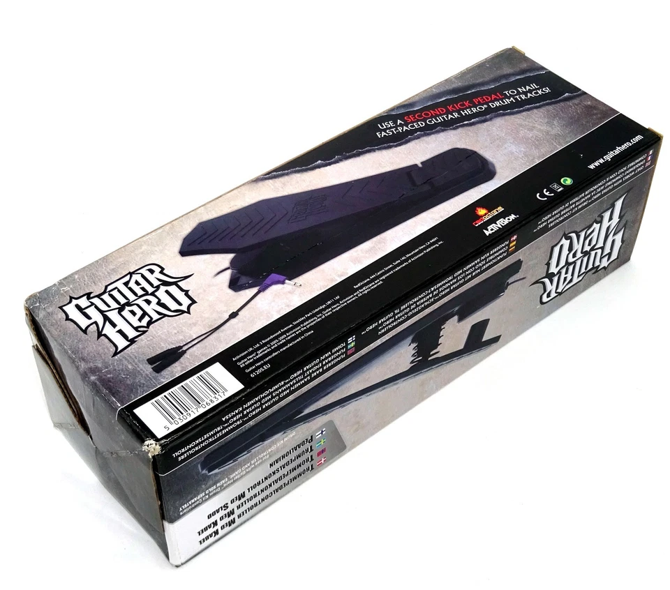 Guitar Hero Drum Kick Pedal For PS3 Xbox 360 Nintendo Wii - Brand New - Image 2 of 2