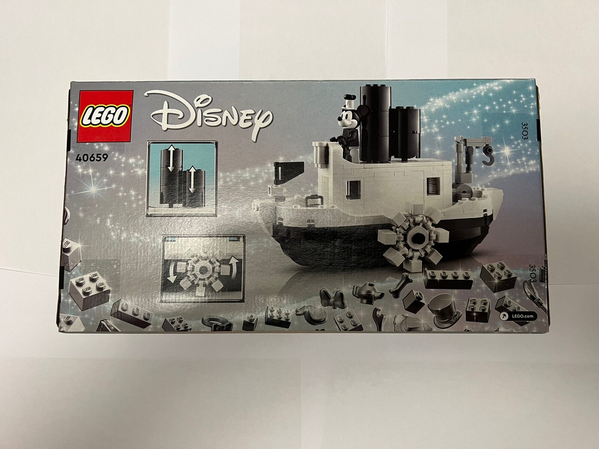 LEGO 40659 Disney 100 Mini Steamboat Willie Exclusive New Sealed