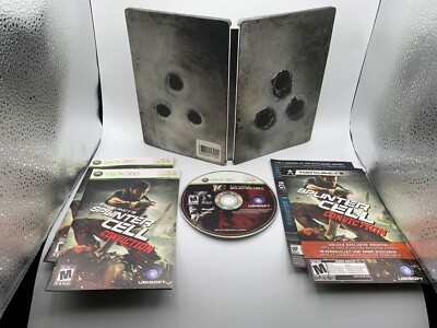 Tom Clancy's Splinter Cell Conviction Steelbook Xbox 360 **Free Canadian Ship!