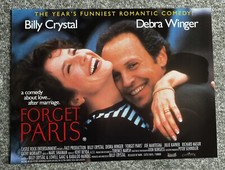 Forget Paris 1995 UK Mini Quad A3 30 x 40cm Cinema Poster