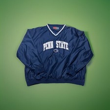 Penn State Pullover Jacket Pro Player Mens Sz 2XL Nittany Lions Navy University