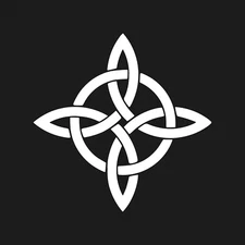 Witches Knots Pagan vinyl decal WICCA PAGAN MAGIC WITCHCRAFT  Decal Sticker