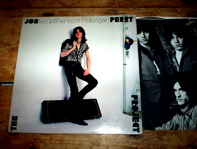JOE PERRY ( IVE GOT THE ROCK N ROLLS AGAIN ) ORIG 1981 PROMO LP w/ bonus LP vg++