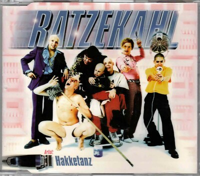 HAKKETANZ - Ratzekahl CDM 1997 - GERMANY Euro House, Comedy, Spoken Word RARE!!!