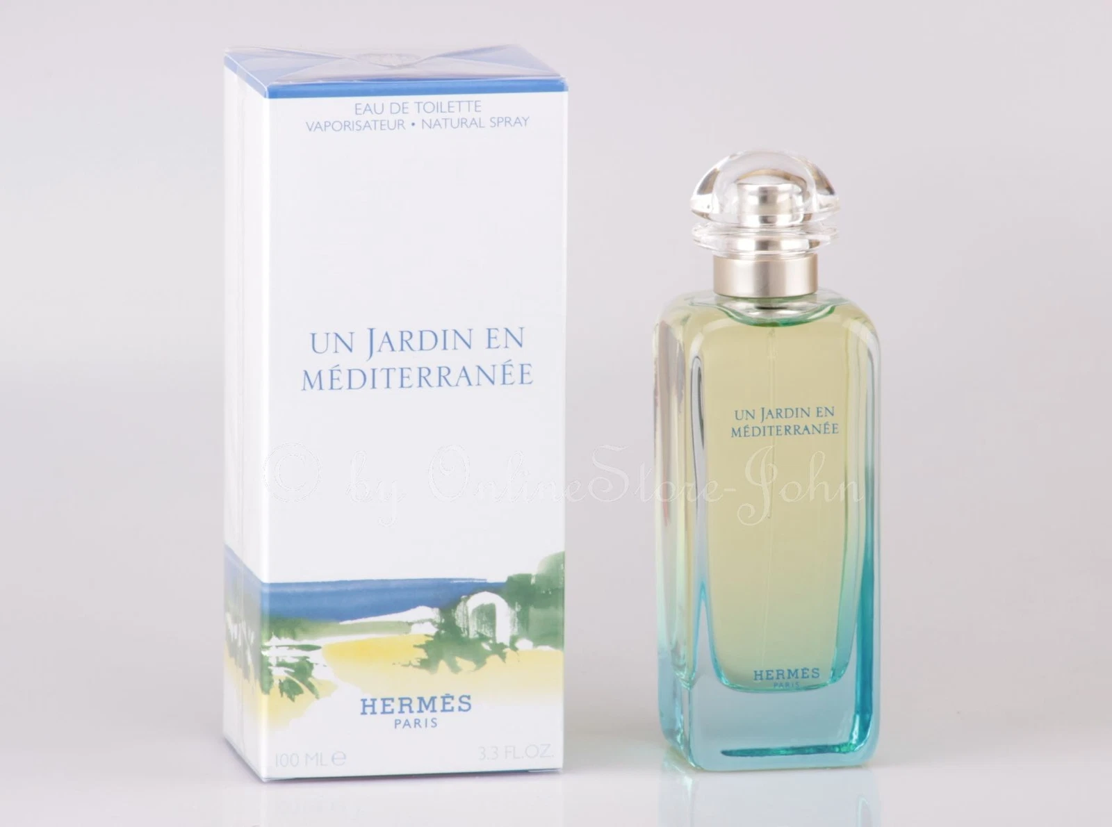 HERMÈS Hermes Un Jardin Color Mediterranee 100ml EDT Eau De Toilette