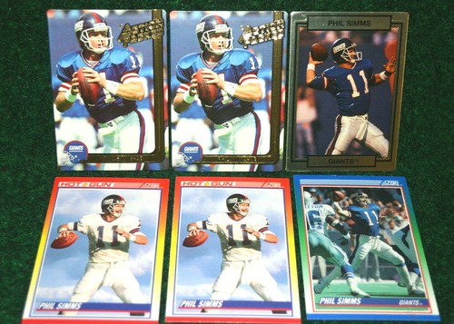 New York Giants Phil Simms Skybox Score Collectors Edge 10- FOOTBALL Cards - Picture 5 of 12