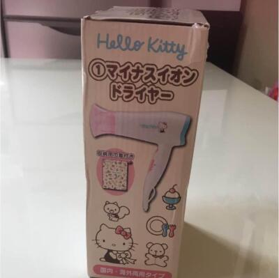 Hello Kitty minus ion dryer HD-812BF-KT 120V/240V 50/60Hz 1900W
