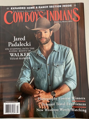 Cowboys & Indians magazine Feb/March 2021 Jared Padalecki