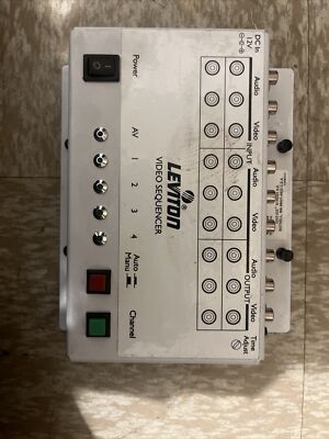 Brand New In Box LEVITON 48213-CVS video Sequencer