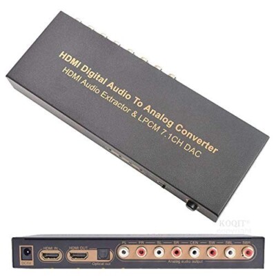 Heiß HD Multimedia Interface 4K Video Audio Converter LPCM 7.1CH Digital