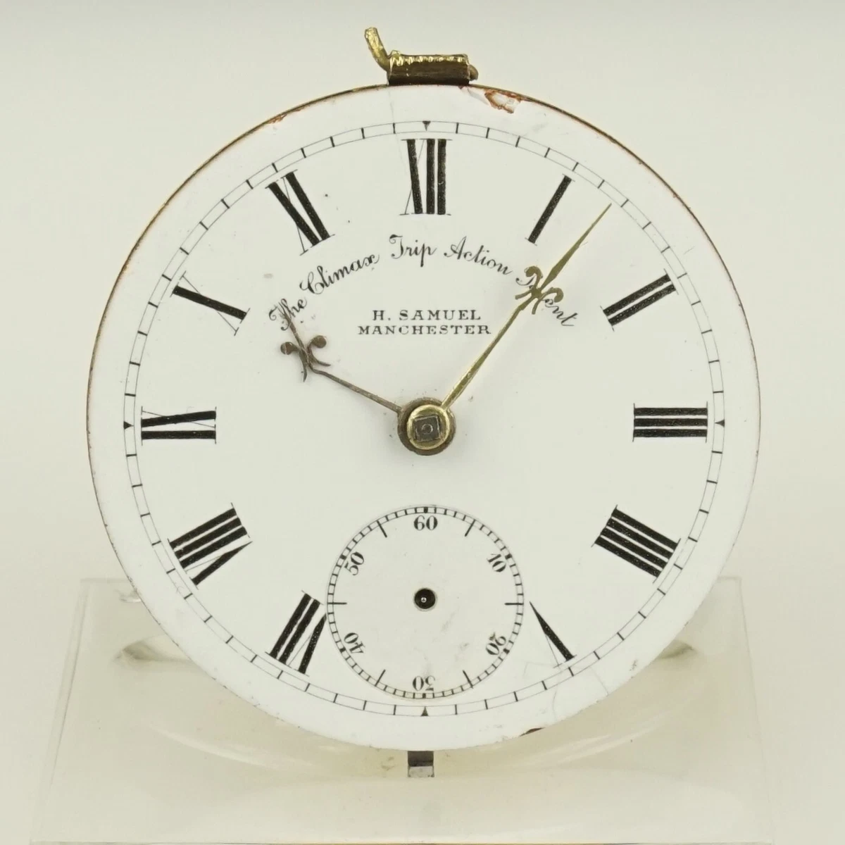 Rare H.SAMUEL Movement Pocket watch Men s no repeater fusee
