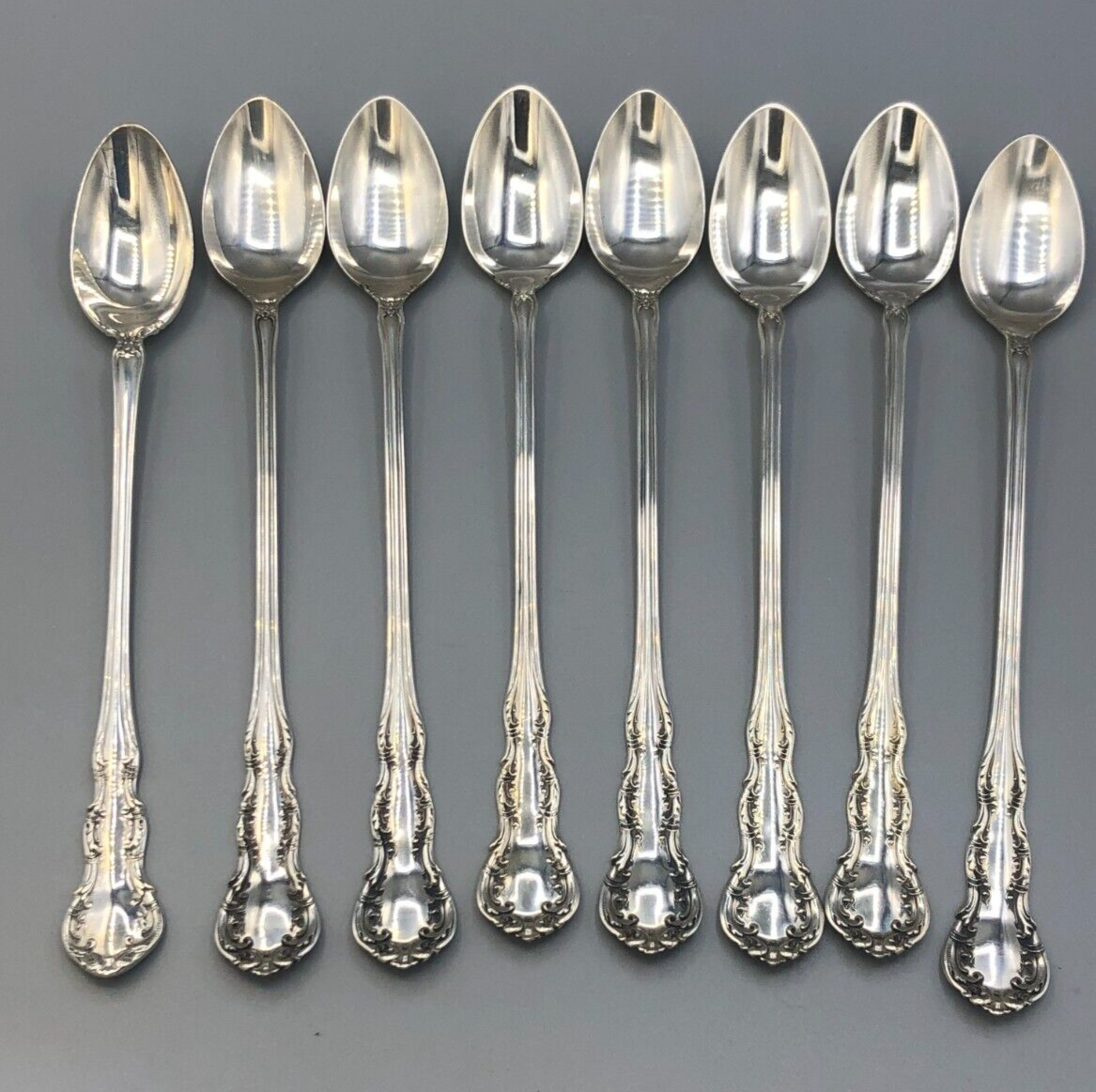 sterling silver セット Old Atlanta by Wallace Sterling Silver set of 8 Iced Beverage