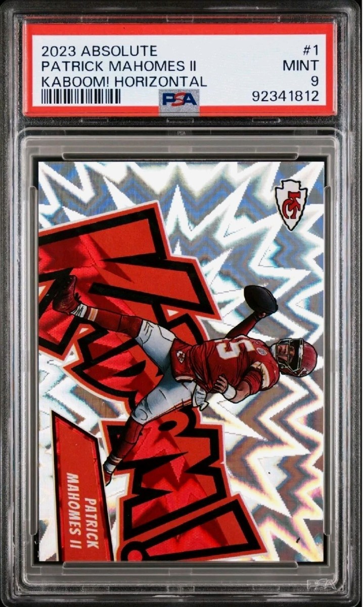 2023 Panini Absolute #1 Patrick Mahomes II KABOOM