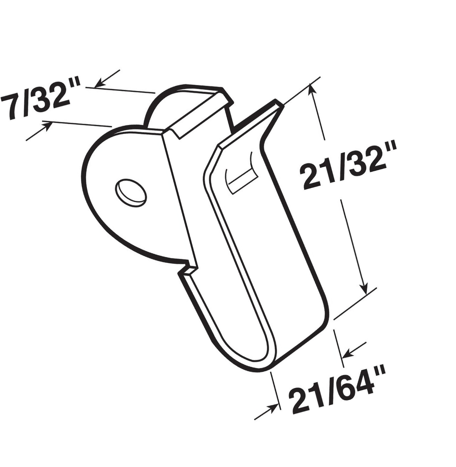 6 Spiral Balance Clips, Use With 3/8" Outside Diameter Tube FR Series
