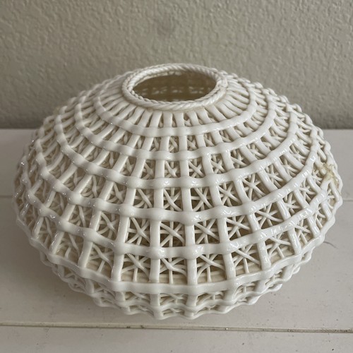 Lattice Bowl Luminary Vase 6x9 - 第 1/2 張圖片