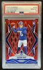 2025 Panini Phoenix Jaxson Dart RC Red Winter Rookie #/399 Giants PSA 10