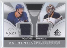 2012-13 SP Game Used Edition Authentic Fabrics Dual Tyler Myers Ryan Miller 14bn