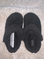 New Unisex Crocs Classic Cozzzy Slipper Black Color Size Men4-Womens6