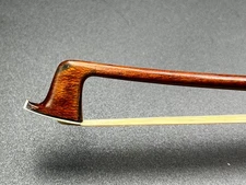 Signed Composite Bob Violin Bow Carbon Fiber Core Pernambuco Veneer Weight