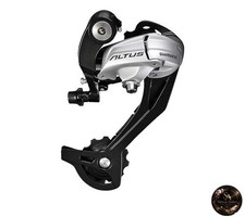 Shimano ACERA Rear Derailleur RD-M370 SGS 9S Silver ERDM370SGSS