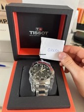 Tissot Seastar T120.417.11.051.01 Black Dial Chronograph Men's Watch 45.5mm