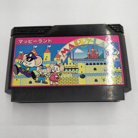 Famicom Software Model Mappy Land Namco FMZ83
