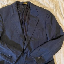 Brooks Brothers Blazer Mens 42R Navy Sport Coat Two Button Made in USA Vented