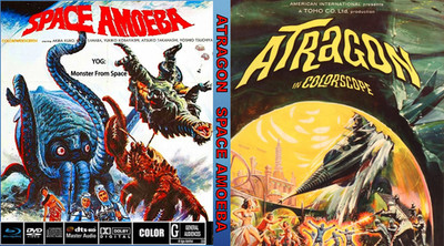 ATRAGON/SPACE AMOEBA  ( Original English Edit - Blu Ray BD-R - Widescreen  )