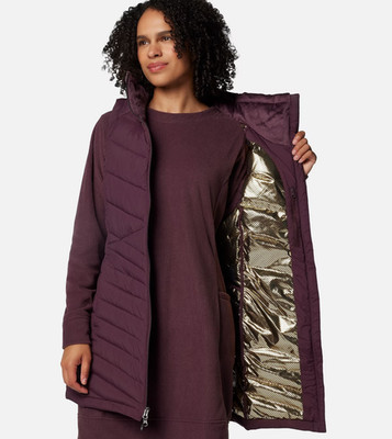 Columbia Women's Joy Peak II Long Vest, No Import Fees, US Stock, HOT SALE NEW
