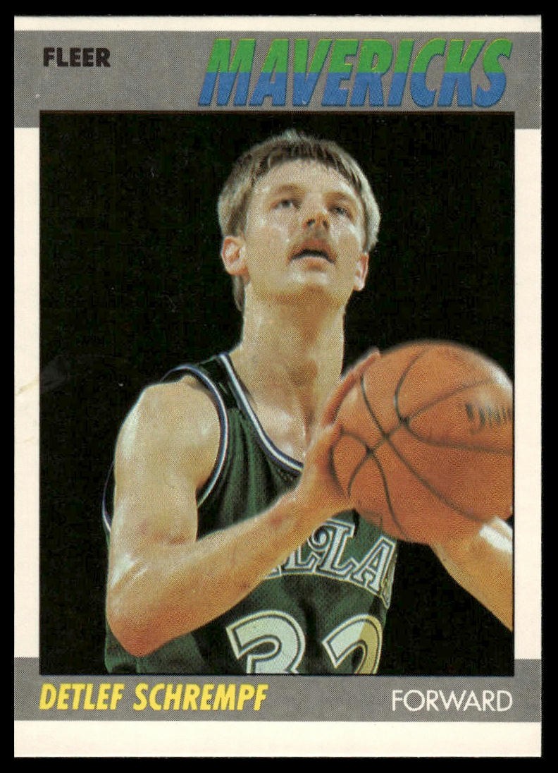 1987-88 Fleer #97 Detlef Schrempf