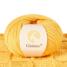 100 Merino Wool Yarn, 6-Ply Luxurious and Soft Yarn for Hand Knitting Croche...