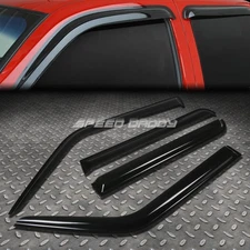 FOR 07-17 JEEP PATRIOT MK SMOKE TINT WINDOW VISOR SHADE/SUN WIND/RAIN DEFLECTOR