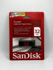 SanDisk Cruzer 32GB USB 2.0 Flash Drive SDCZ36-032G-A11 New Sealed