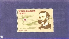 Nicaragua 1985 15 cor Henri Dunant Red Cross Single MNH