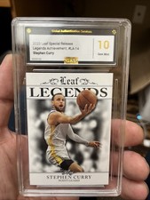 2024 Leaf Legends Stephen Curry GAS 10 Gem Mint #la-14