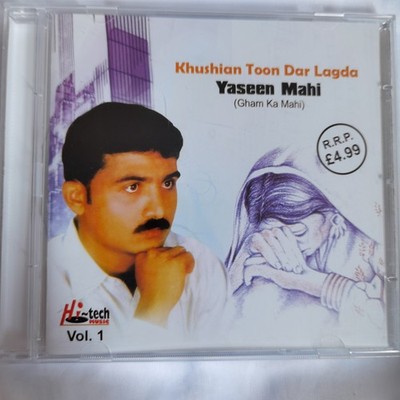 YASEEN MAHI VOLUME 1 KHUSHIAN TOON DAAR LAGDA HI TECH MUSIC AUDIO CD RARE