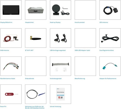 für Citroen Dispatch 9 Zoll Auto Radio DAB+ USB Bluetooth kabellos Android Auto - Bild 8 von 8