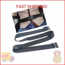1Pcs Wheelchair Safety Strap Seat Belt Adjustable Universal Harness with Buckle