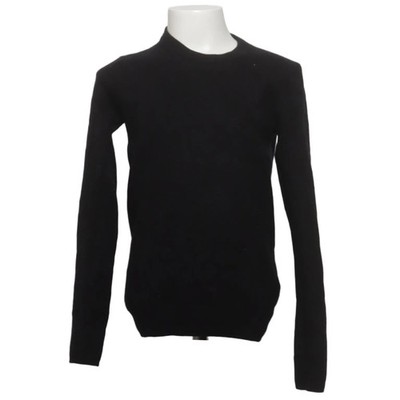 Soft Goat, Strickpullover, Größe: 155, Schwarz, Kaschmir, Einfarbig #PeC