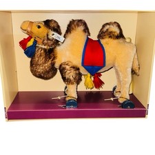 Steiff Animal 420061 Camel on Wheels 29 x 35cm. Excellent Condition