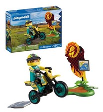 Playmobil   Cars   Offroad Motor Bike   Motocross bike with jump ramp   motorcyc