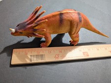 Dinosaur Styracosaurus Toy Imperial Vintage Plastic