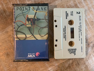 POINT BLANK American Excess 1981 Cassette Tape MCAC-5189 Southern Rock