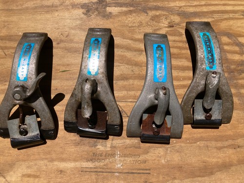 QUIK N EASY rack brackets , Complete Set Of Four in good working condition