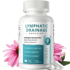 iMATCHME Lymphatic Drainage Supplements, Lymphatic System Support, Detox  Cle...
