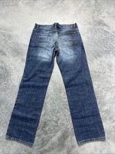 7 for all mankind jeans men straight Size 36 Made In USA