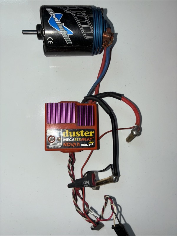 Team Orion 12x12 Revolution CRF  Motor crf Bell orion Novak Speed Control Duster