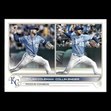 Rookie Combos (Collin Snider/Dylan Coleman) Rookie #US147 2022 Topps Update Card