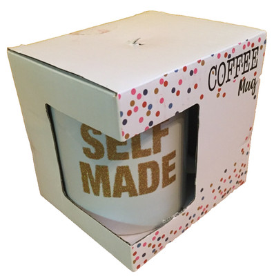 COFFEE Dunn SELF MADE Mug WOMEN OWNED 11FL Oz (325ml) coffee Mug color white NEW
