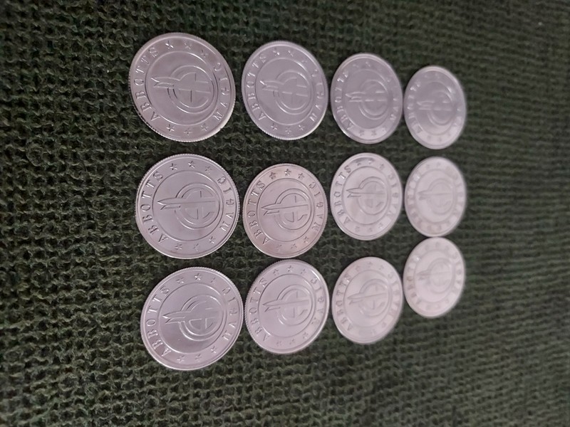 Abbotts Palming Magic Token Coin qty 9